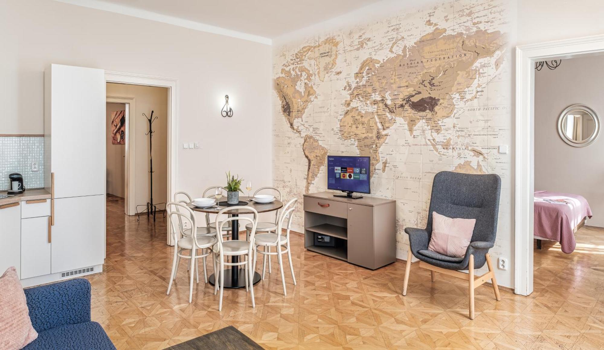 ซิกซ์ คอนติเนนตัล Apartment ปราก ภายนอก รูปภาพ